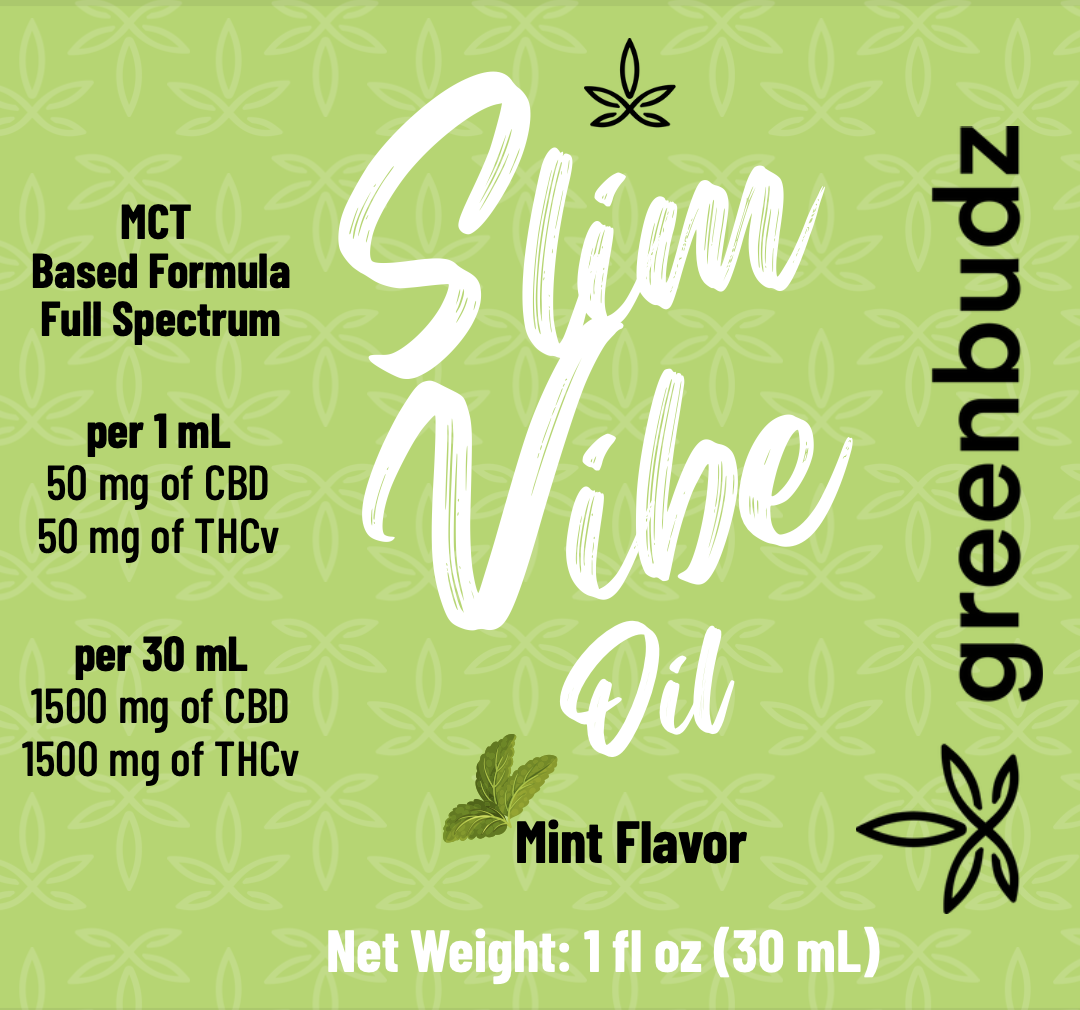 GreenBudzCBD Slim Vibe Oil - 30ml